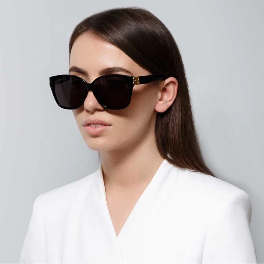 NEW BB0135SA 004 WOMEN BLUE BALENCIAGA SUNGLASSES BB0135S